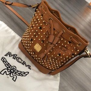 Rare MCM Swarovski studded visetos